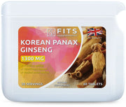 Korean Ginseng 1300mg 60 tablets - FITS Dietary Supplements