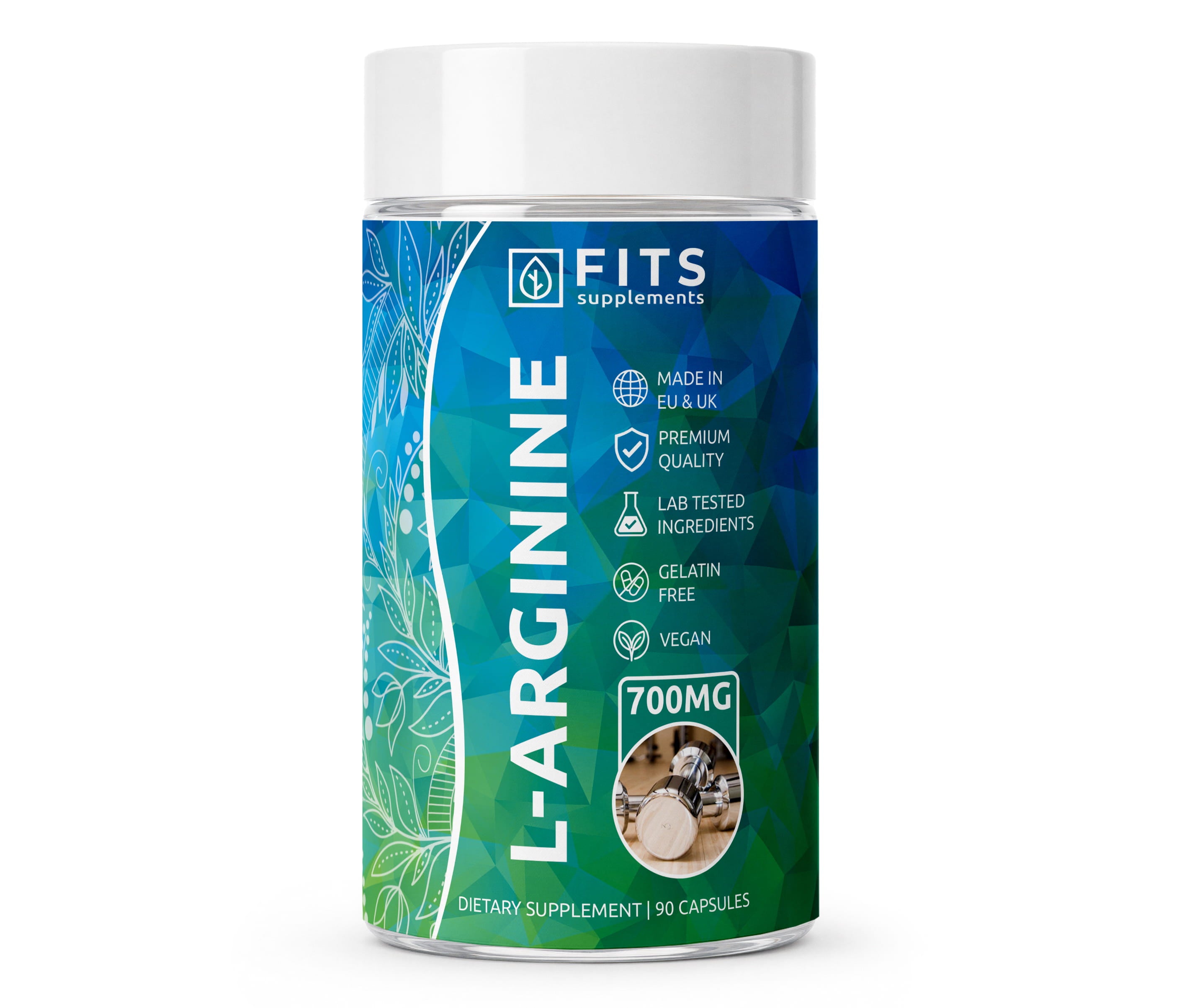 L-Arginiin 700 mg 90 kapslit