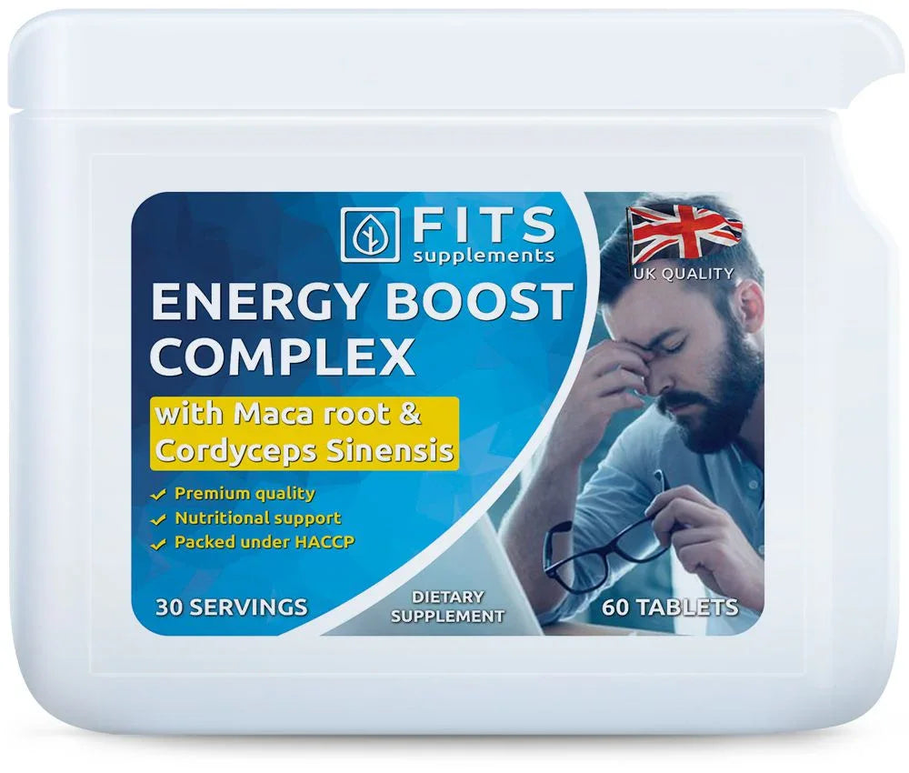 Energy Boost 60 tablets - FITS Dietary Supplements