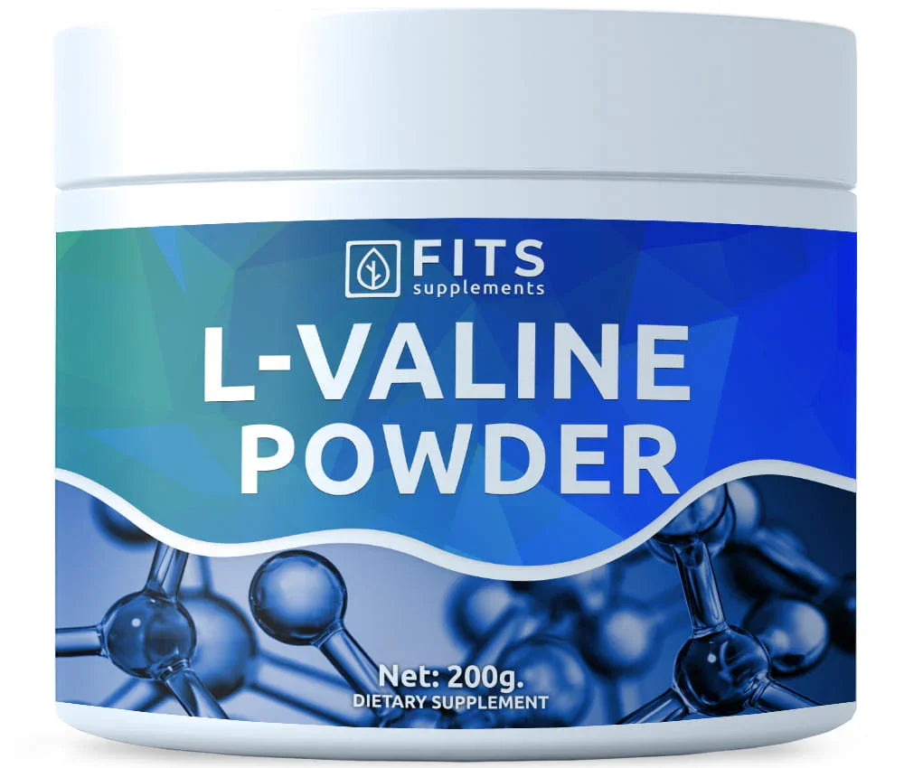 L-Valine powder 200g - FITS Dietary Supplements