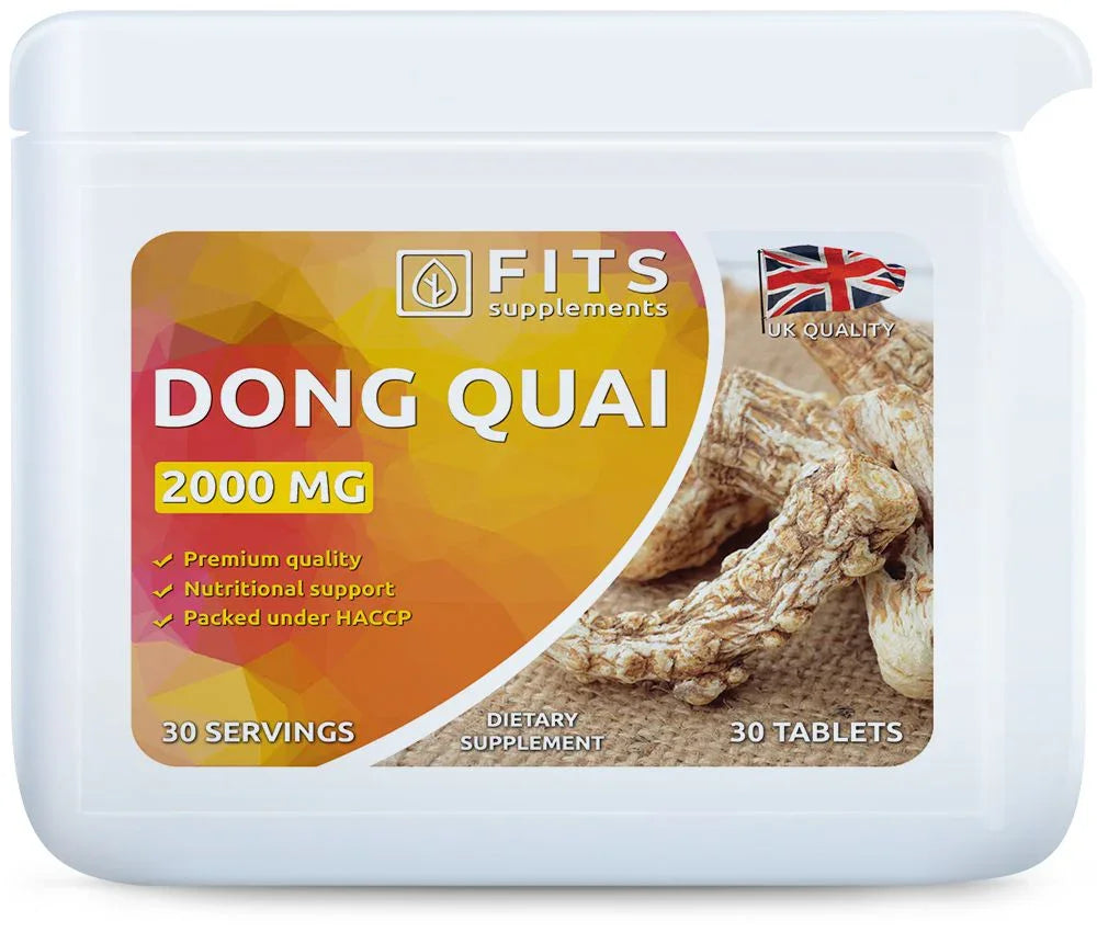 Dong Quai 2000mg 30 tablets - FITS Dietary Supplements