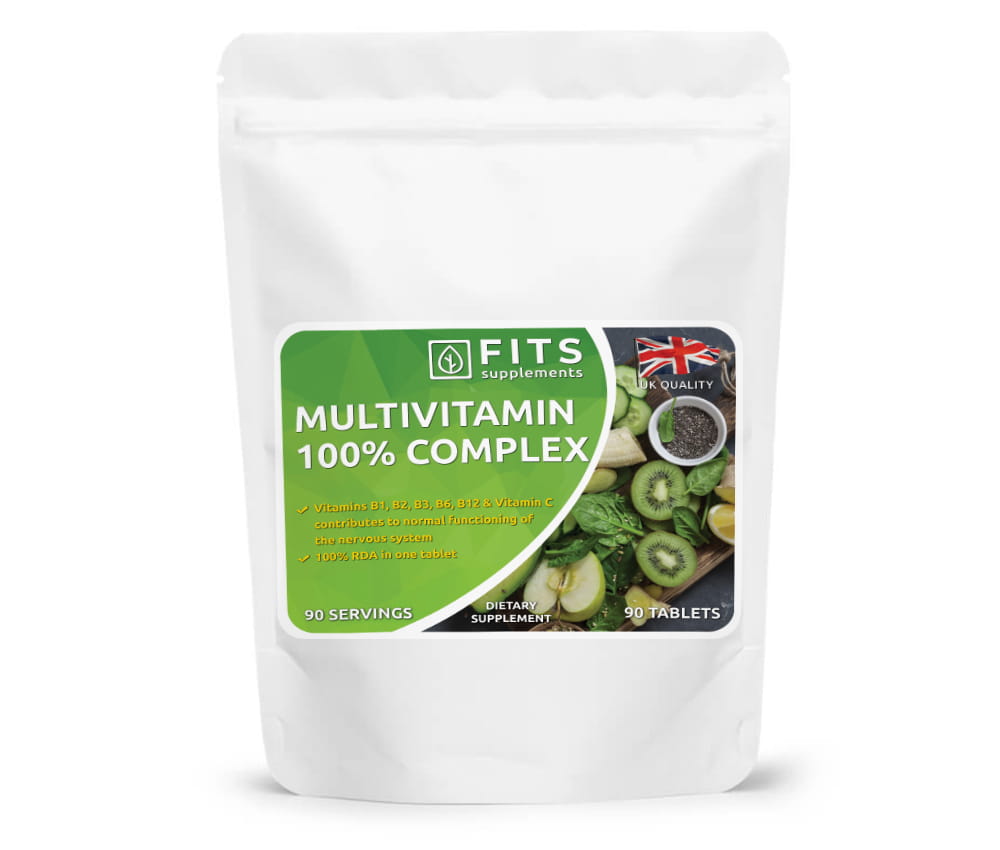Multivitamiinid 100% kompleks 90 tabletti