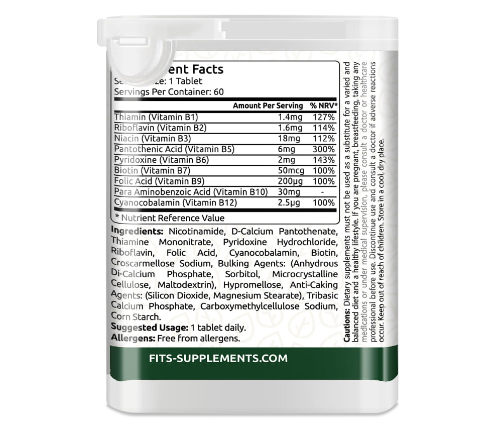 Витамин B комплекс 60 таблеток