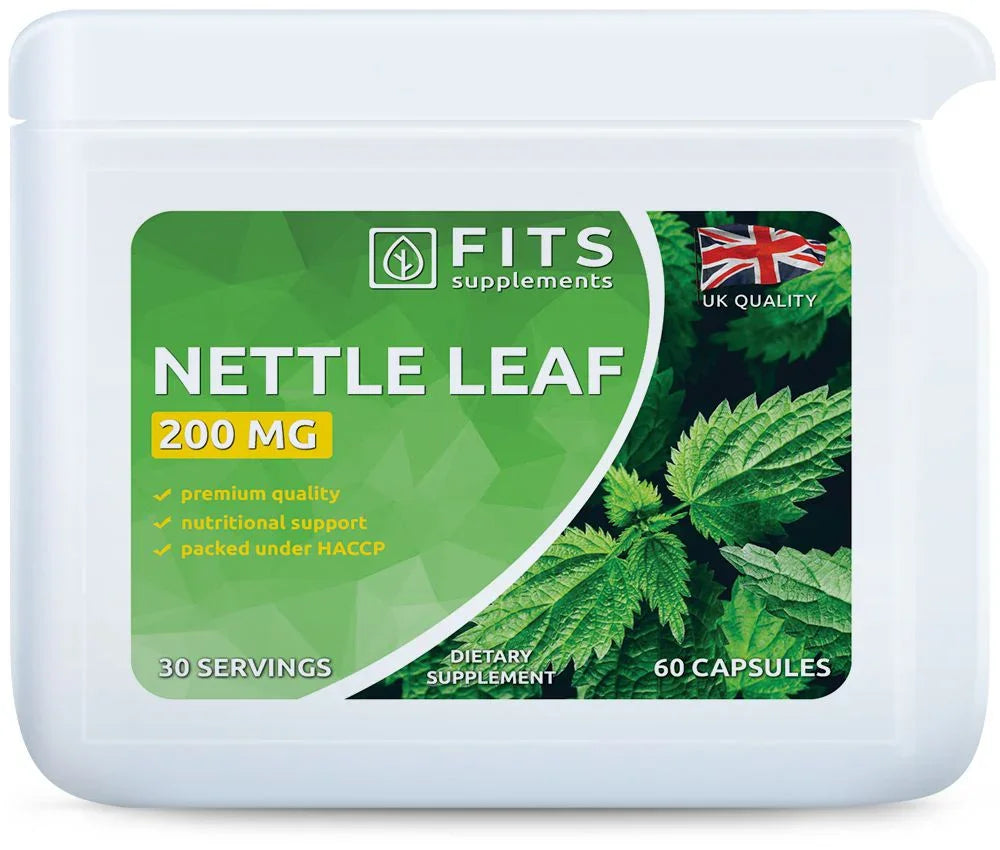 Nettle Leaf 200mg 60 capsules - FITS Dietary Supplements
