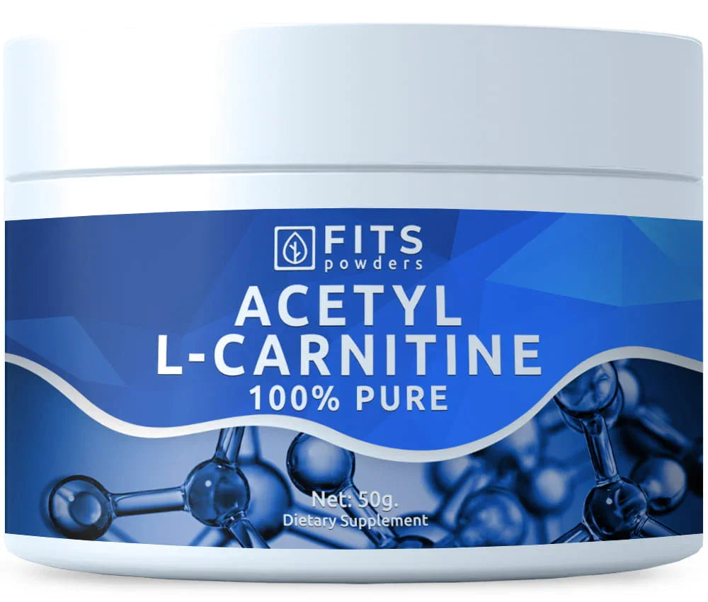 Acetyl-L-Carnitine powder 50g - FITS Dietary Supplements