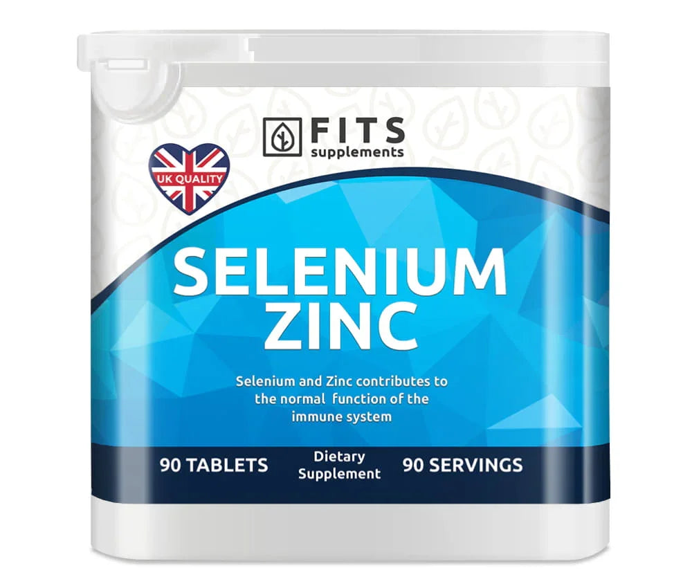 Selenium and Zinc 90 tablets - FITS Dietary Supplements