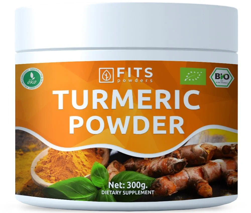 BIO Organic Turmeric powder 300g - FITS Dietary Supplements