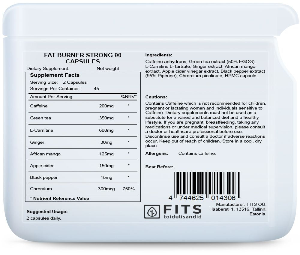 Fat Burner Strong 90 kapslit