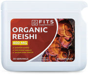 Organic Reishi 400mg 60 capsules - FITS Dietary Supplements