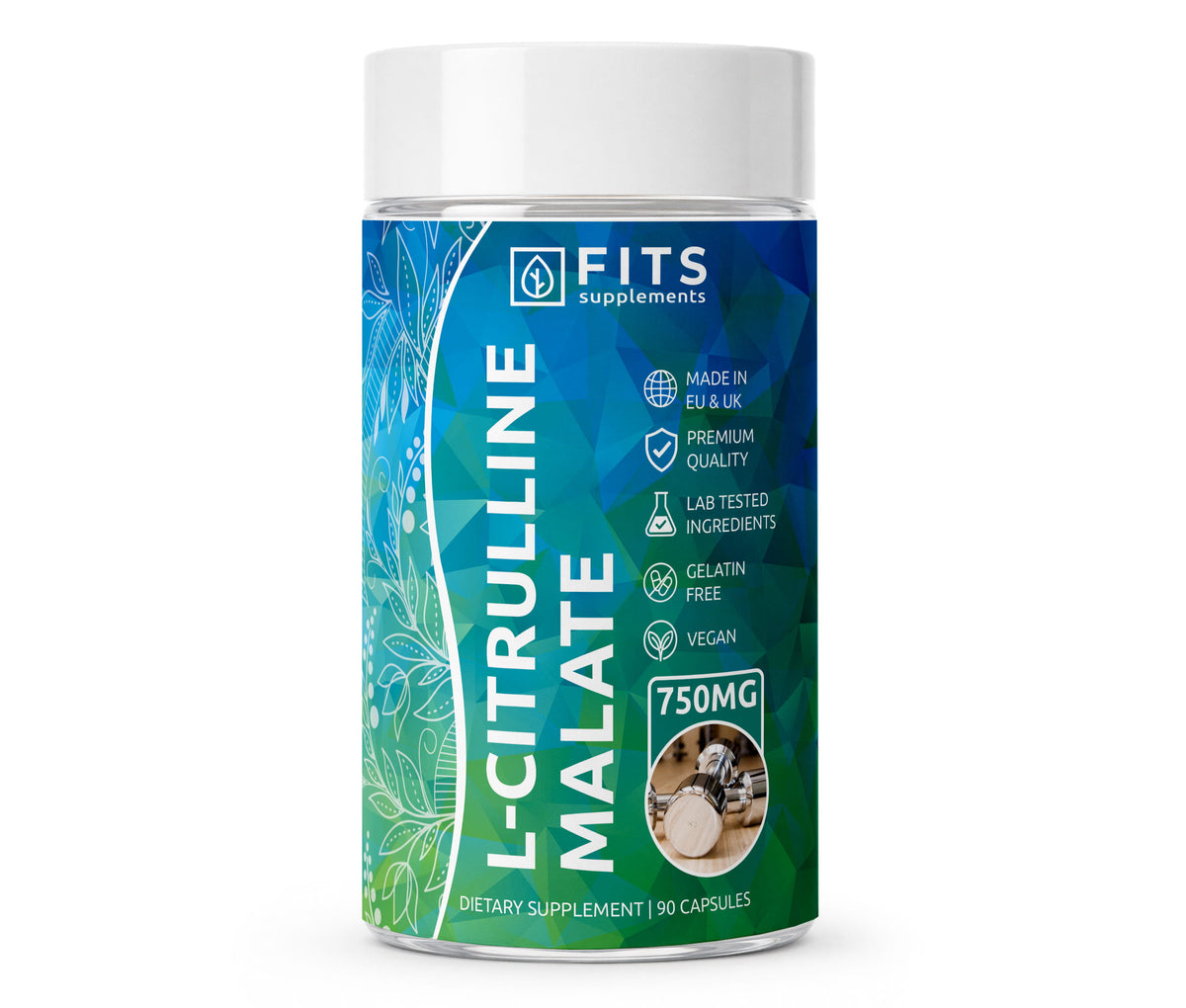 L-Tsitrulliin Malaat 750 mg 90 kapslit