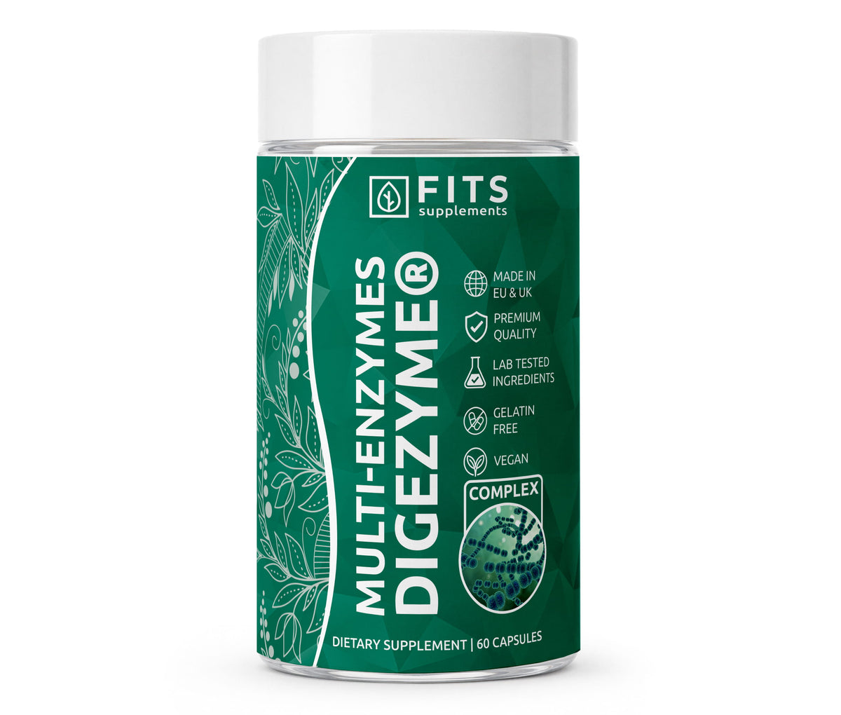 Multi-ensüümide kompleks DigeZyme® 300 mg 60 kapslit