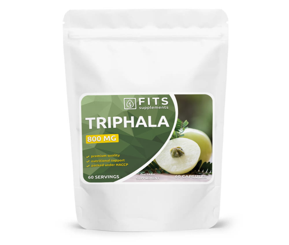 Triphala 800 mg 60 kapslit