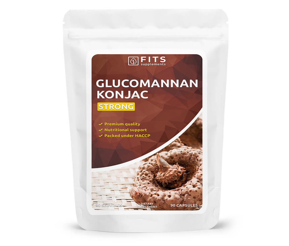 Glükomannaan Konjak Strong 600 mg 90 kapslit