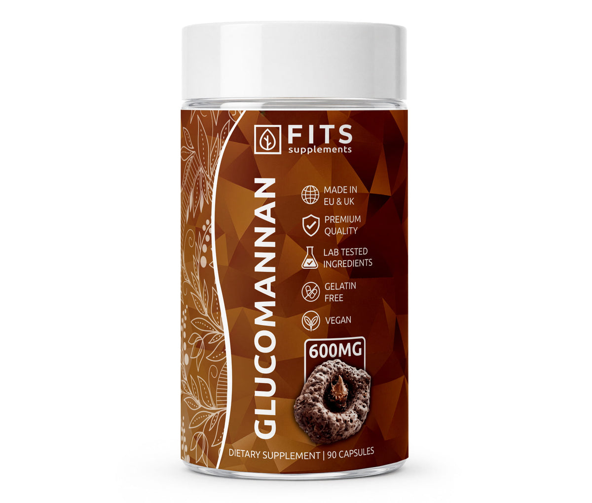 Glükomannaan Konjak Strong 600 mg 90 kapslit