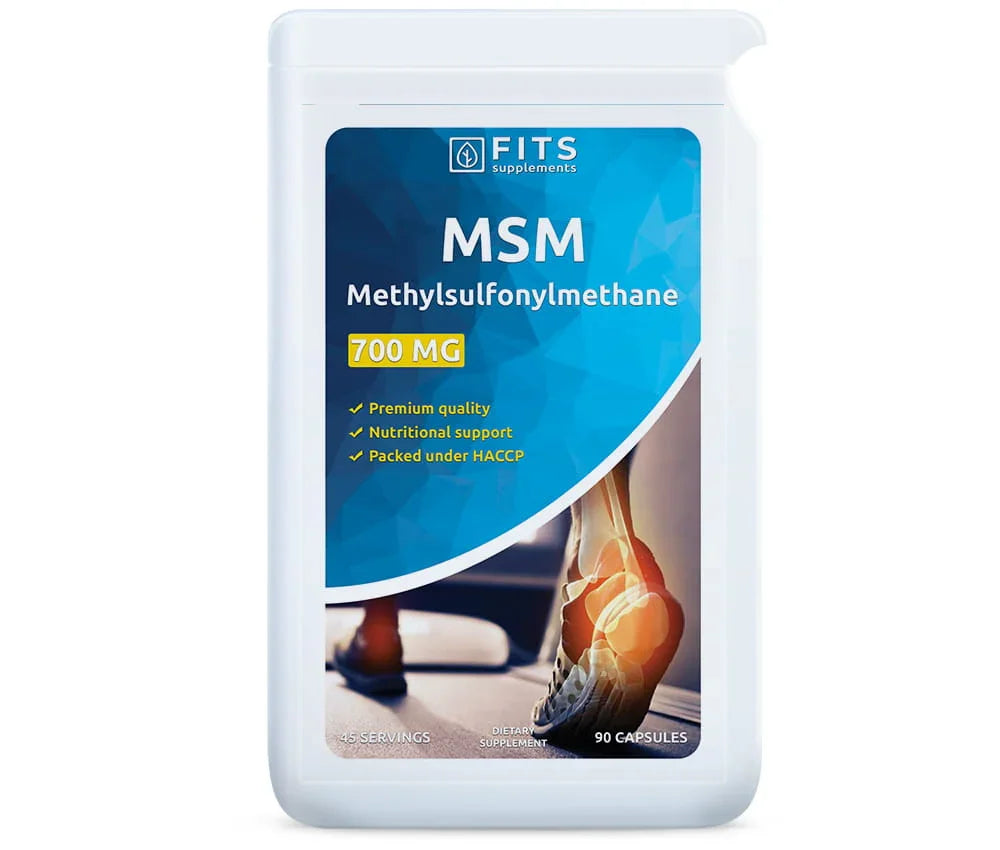 MSM 700mg 90 capsules - FITS Dietary Supplements