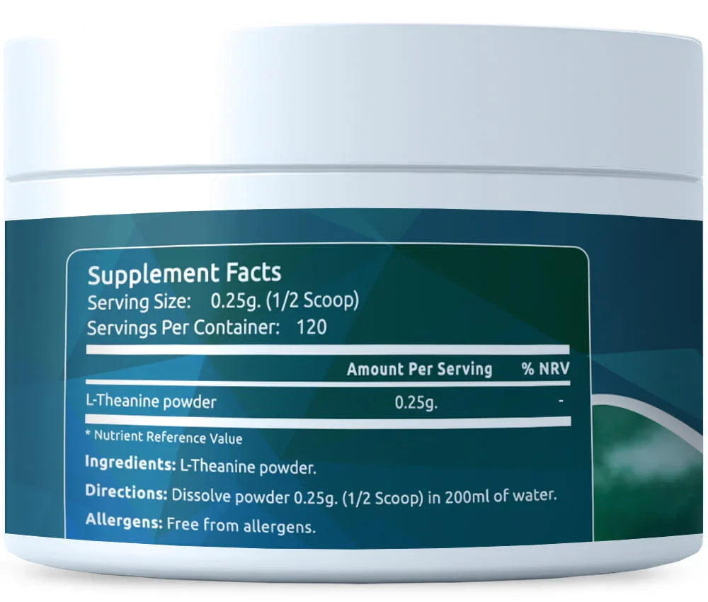 L-Theanine powder 30g - FITS Dietary Supplements