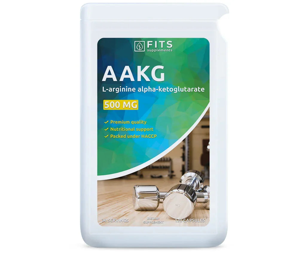 AAKG 500mg 120 capsules - FITS Dietary Supplements