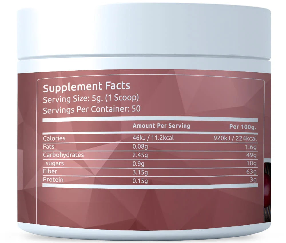 Organic Rosehip 300g powder - FITS Dietary Supplements