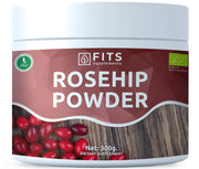 Organic Rosehip 300g powder - FITS Dietary Supplements