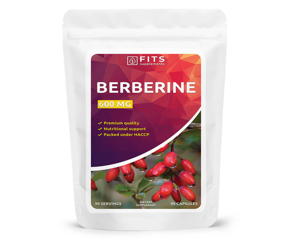 Berberiin HCL Strong 600 mg 90 kapslit