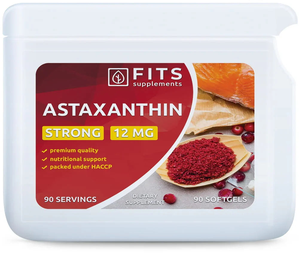 Astaksantiin Strong 12mg 90 pehmendavat ravimpreparaati