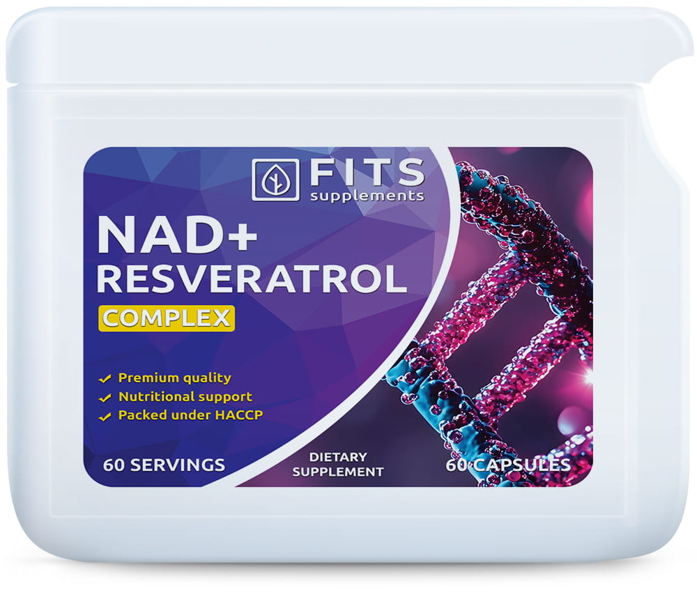 NAD+ ja Resveratrool 60 kapslit