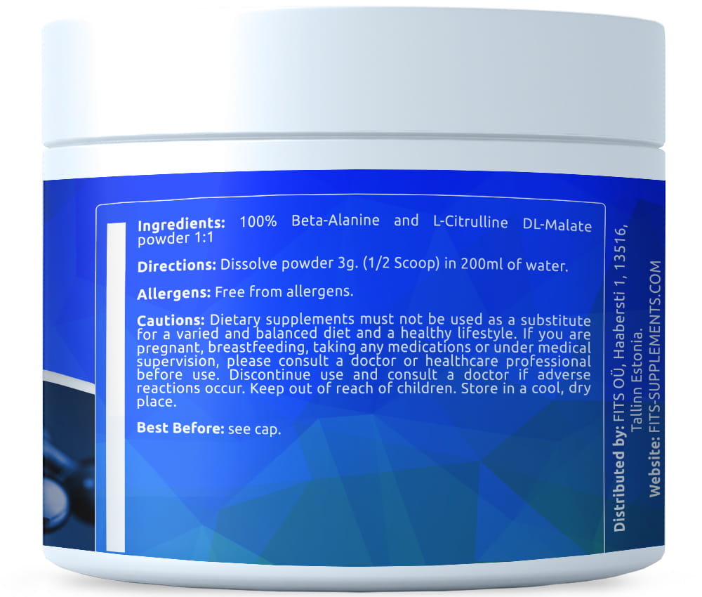 Beta-Alanine and Citrulline powder 200g