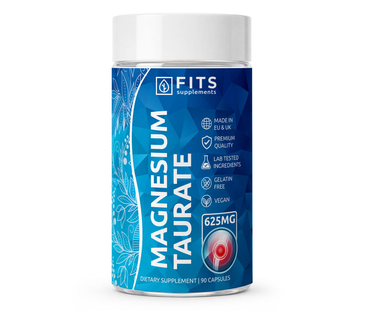 Magnesium Taurate 625mg 90 capsules