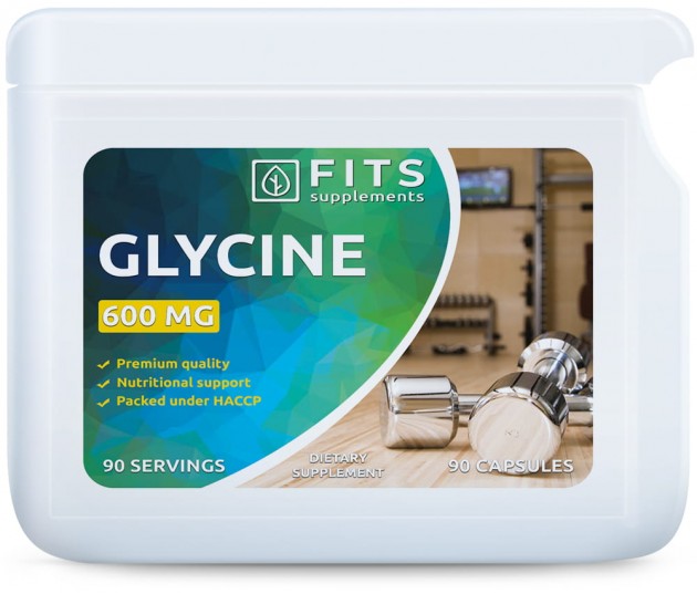 Глицин 600 мг капсулы N90