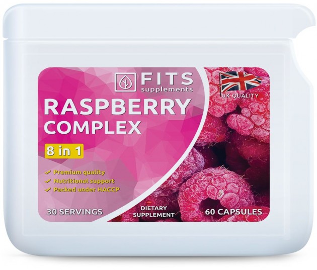 Raspberry Complex 8 in 1 kapsulas