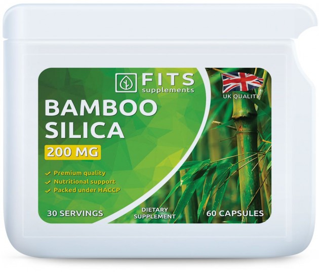Bambusa Silīcijs 200 mg kapsulas