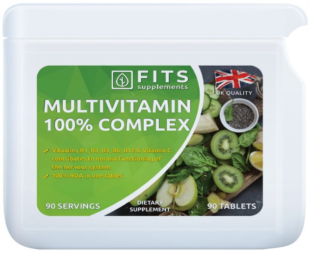Multiwitaminy 100% Complex tabletki N90