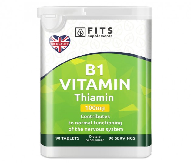 B1-Vitamiin tiamiin 100 mg tabletid N90
