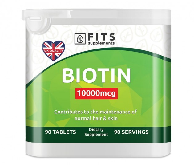 Biotin 10,000mcg 90 tablets