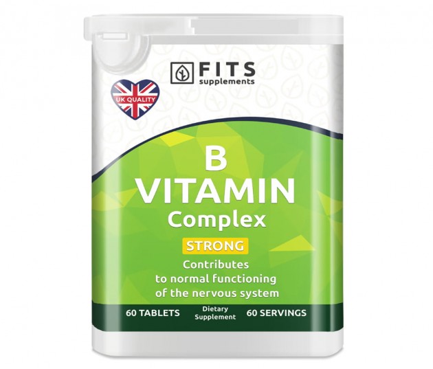 B-Vitamīnu komplekss Strong tabletes N60