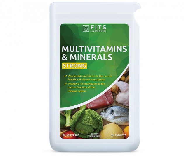 Multivitamiinid ja mineraalained Strong 90 tabletti