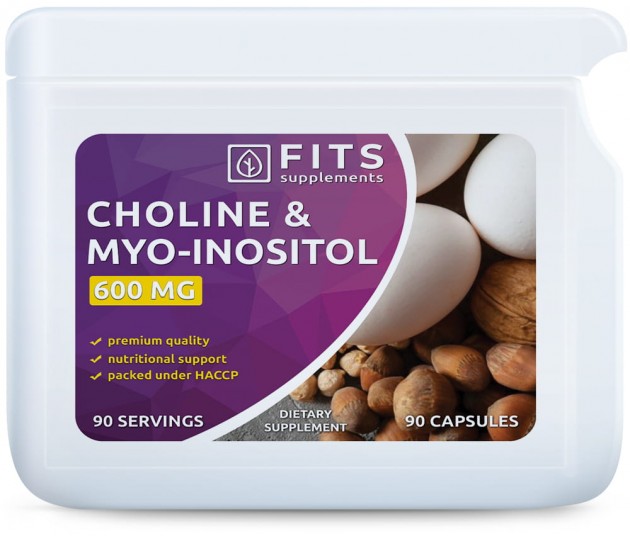 Choline and Myo Inositol 90 kapsulek